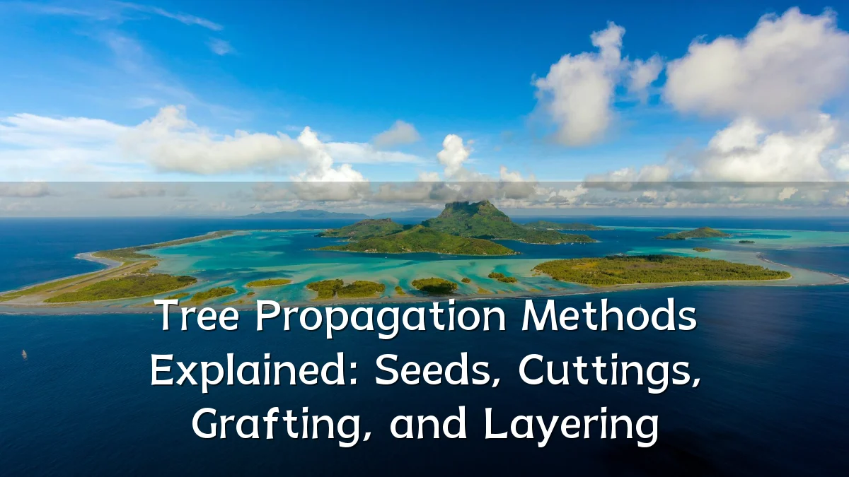 Tree Propagation Methods Explained: Seeds, Cuttings, Grafting, and Layering