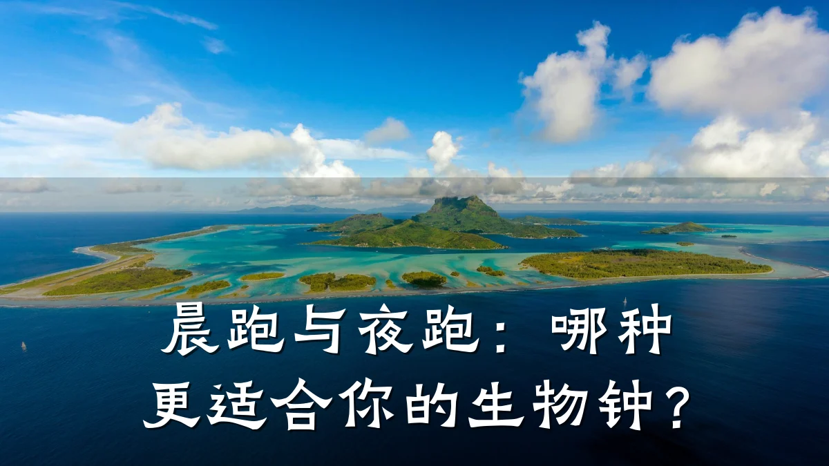 晨跑与夜跑：哪种更适合你的生物钟？