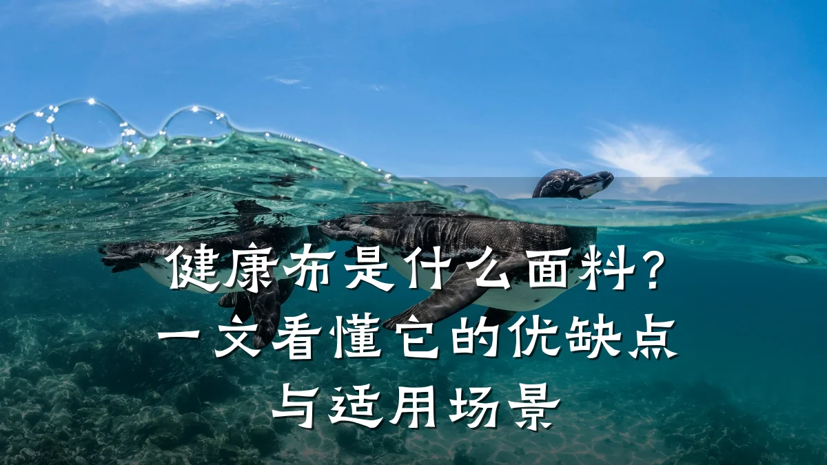 健康布是什么面料?一文看懂它的优缺点与适用场景
