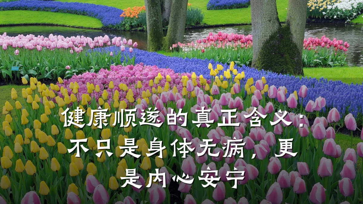 健康顺遂的真正含义:不只是身体无病,更是内心安宁