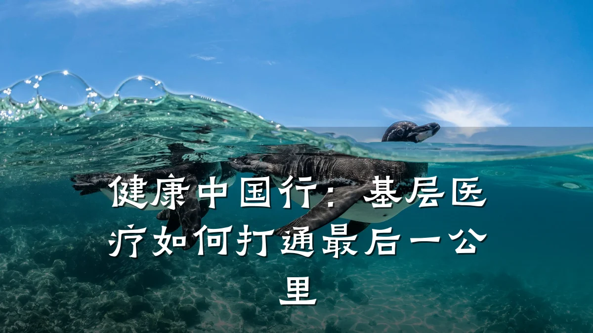 健康中国行:基层医疗如何打通最后一公里