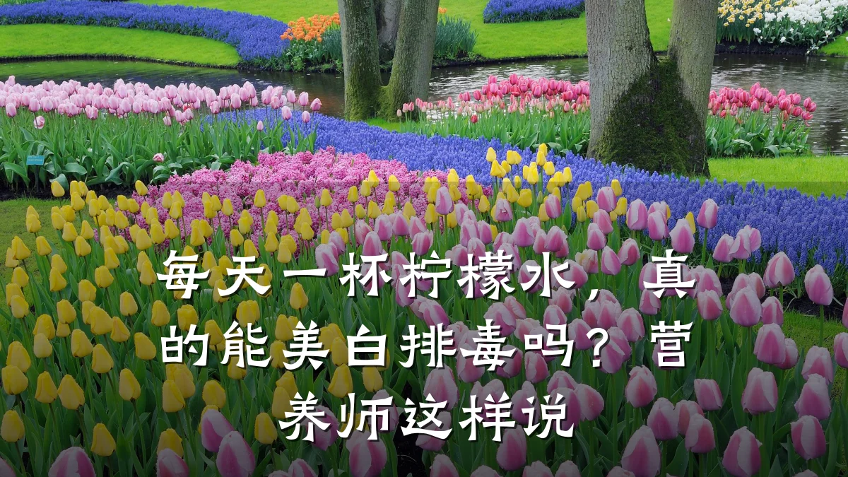 每天一杯柠檬水,真的能美白排毒吗?营养师这样说