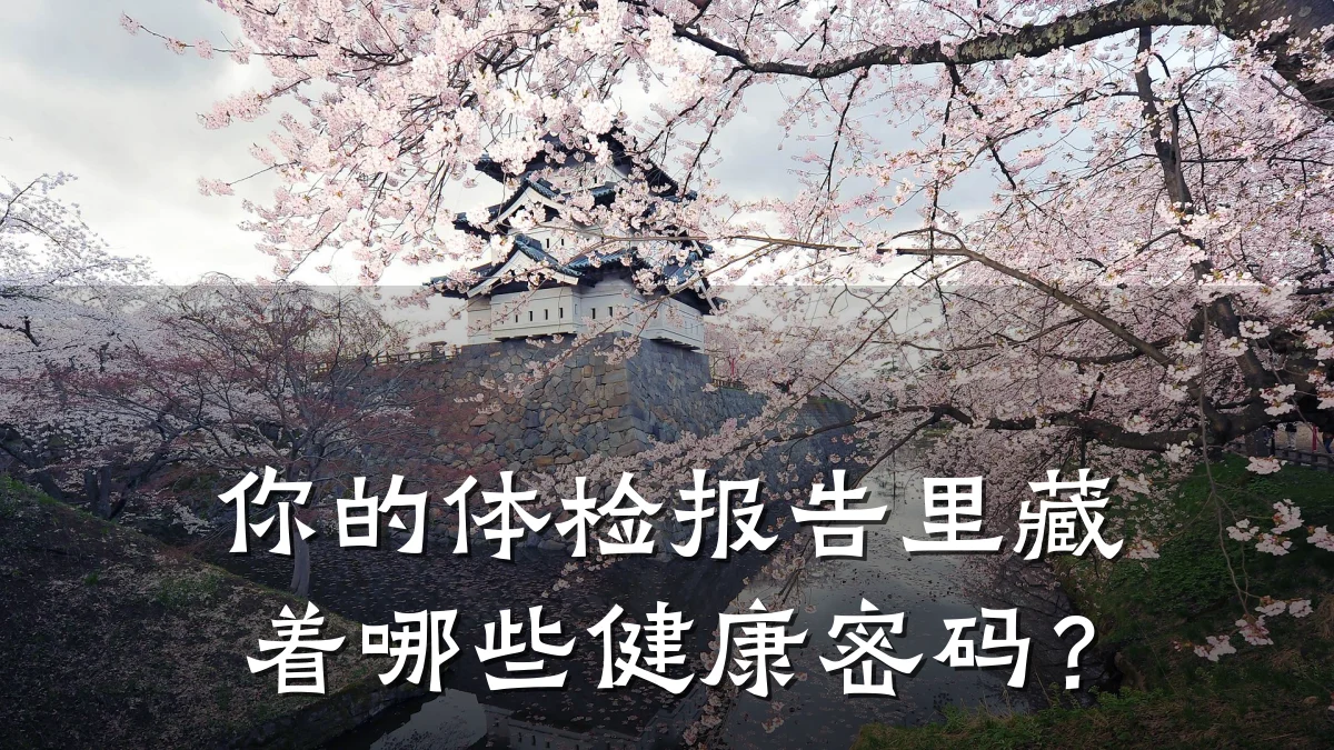 你的体检报告里藏着哪些健康密码?