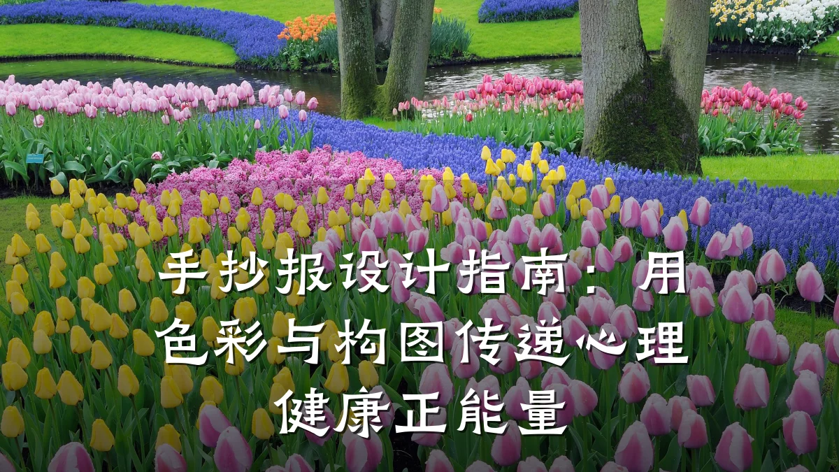 手抄报设计指南:用色彩与构图传递心理健康正能量