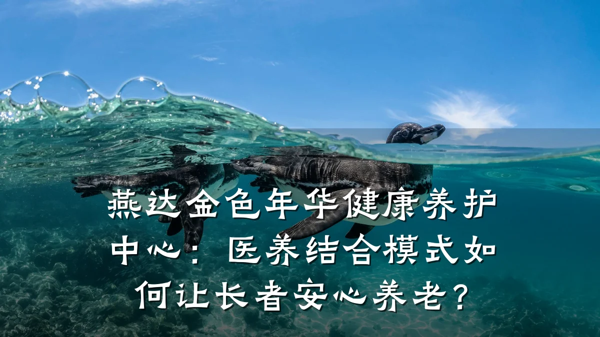 燕达金色年华健康养护中心:医养结合模式如何让长者安心养老?