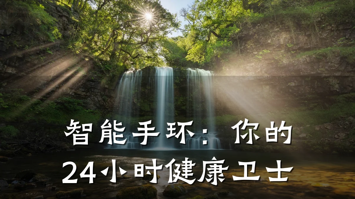 智能手环:你的24小时健康卫士
