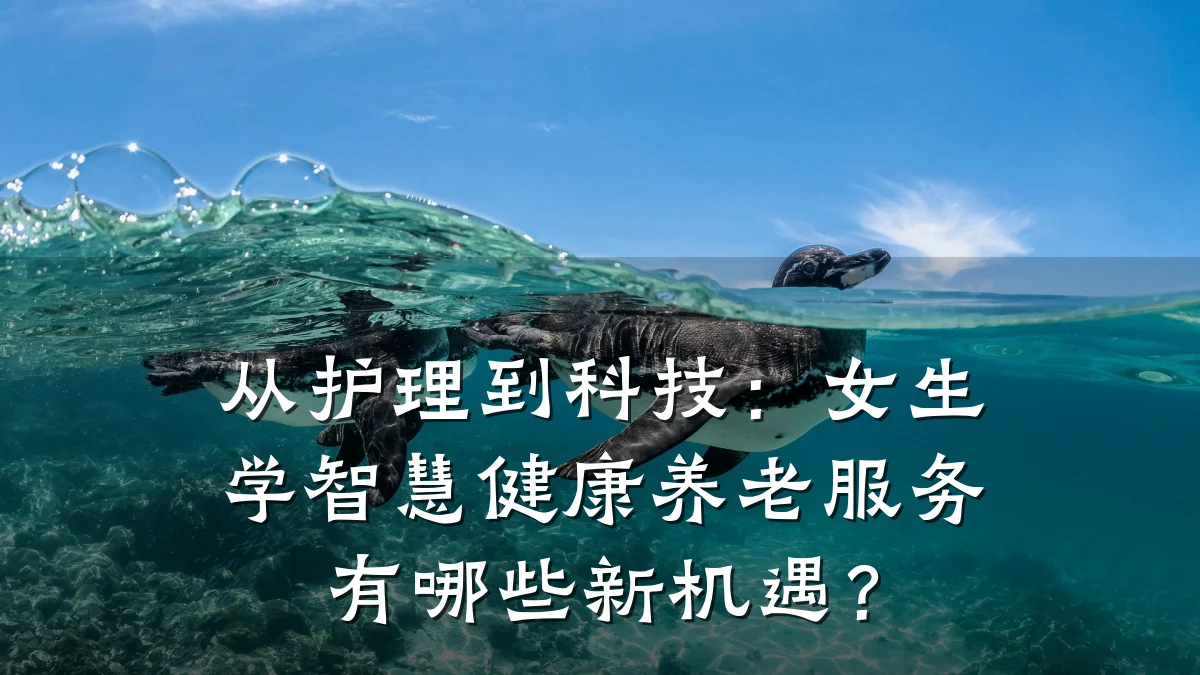 从护理到科技:女生学智慧健康养老服务有哪些新机遇?