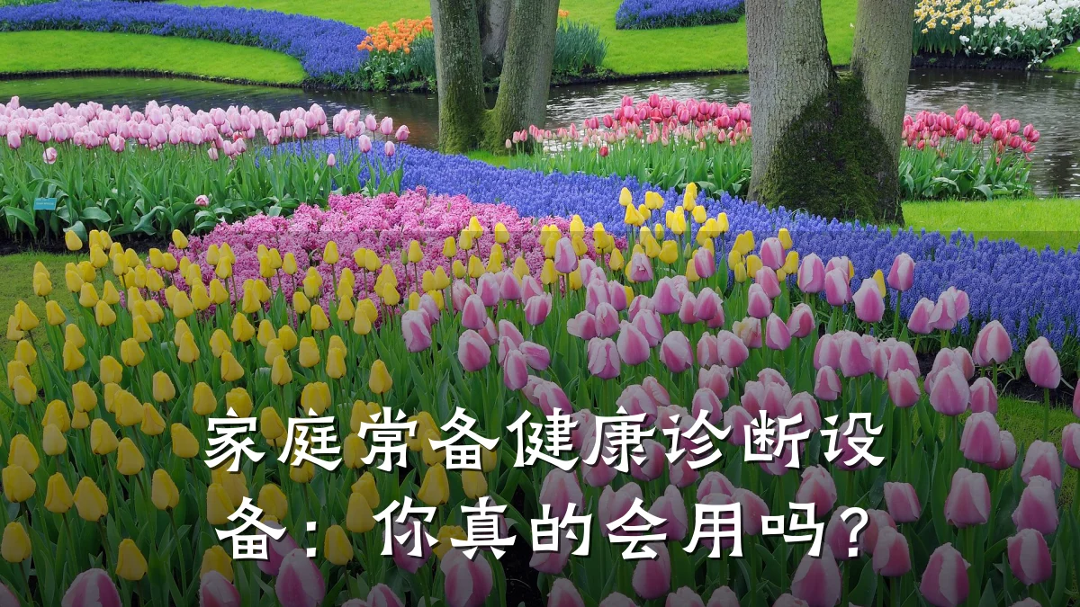 家庭常备健康诊断设备:你真的会用吗?