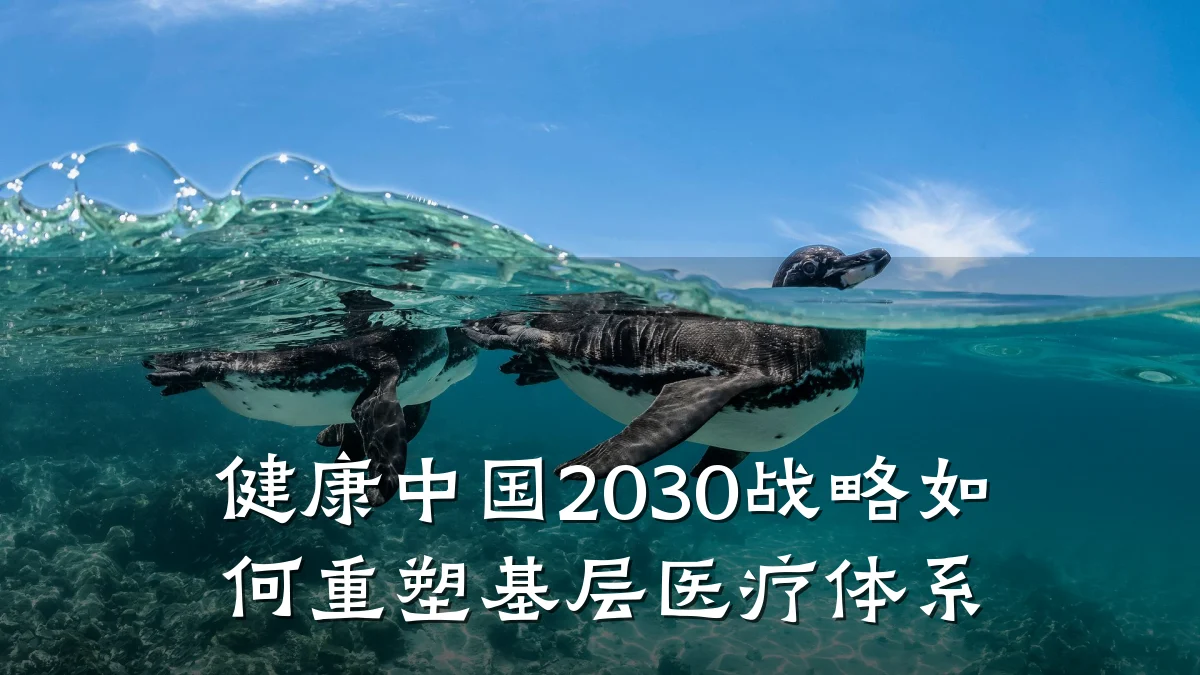 健康中国2030战略如何重塑基层医疗体系