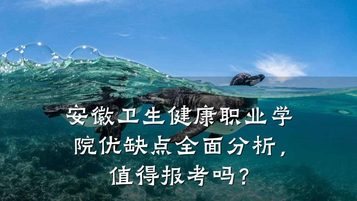 安徽卫生健康职业学院优缺点全面分析,值得报考吗?