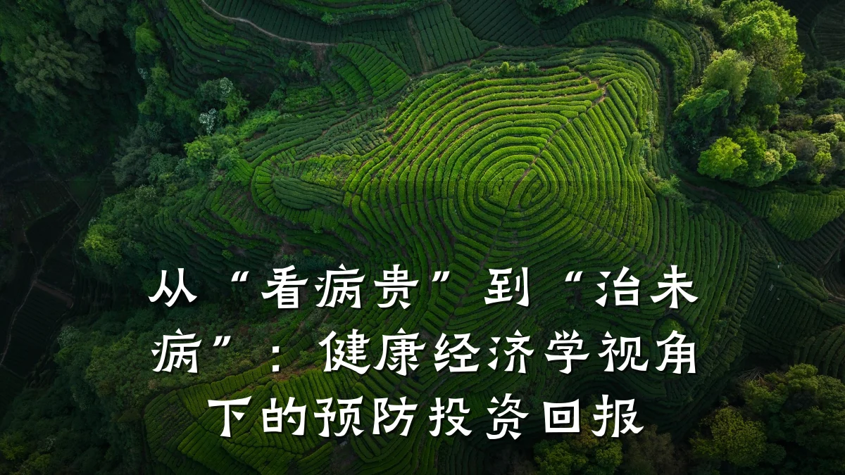 从“看病贵”到“治未病”:健康经济学视角下的预防投资回报
