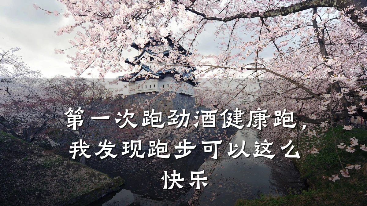 第一次跑劲酒健康跑,我发现跑步可以这么快乐