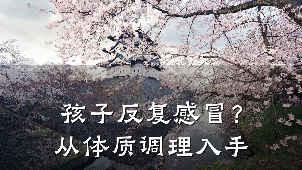 孩子反复感冒?从体质调理入手