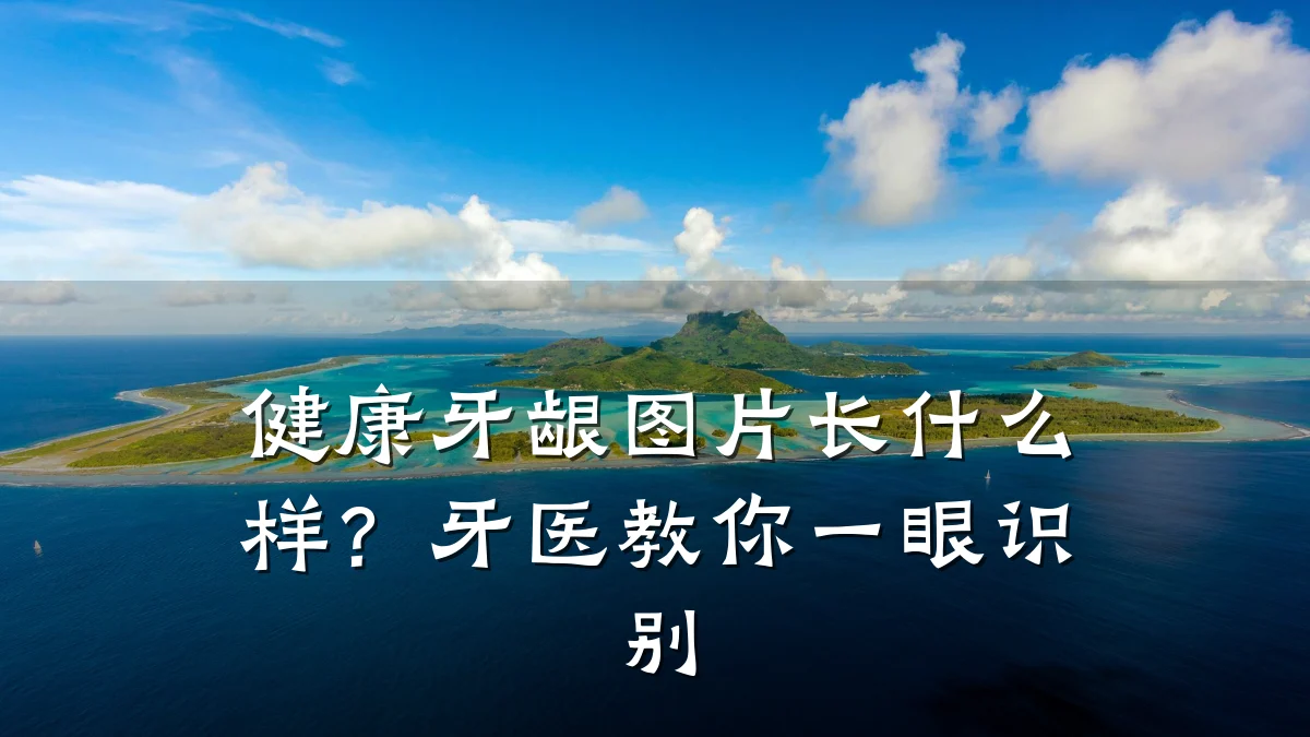 健康牙龈图片长什么样?牙医教你一眼识别