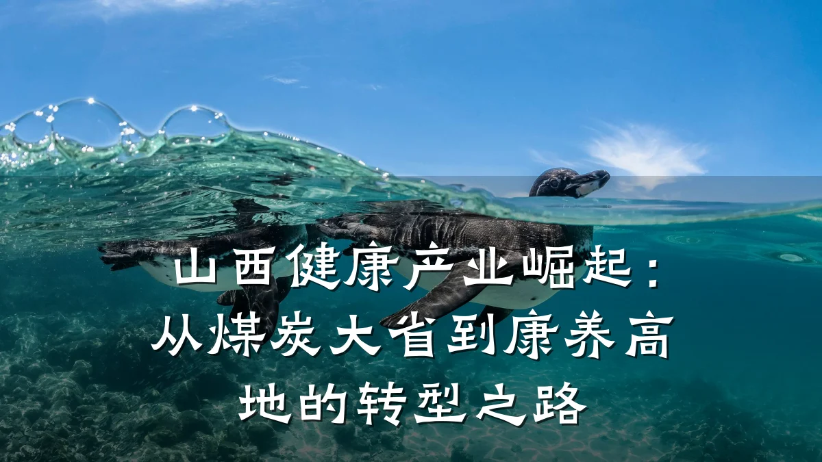 山西健康产业崛起:从煤炭大省到康养高地的转型之路