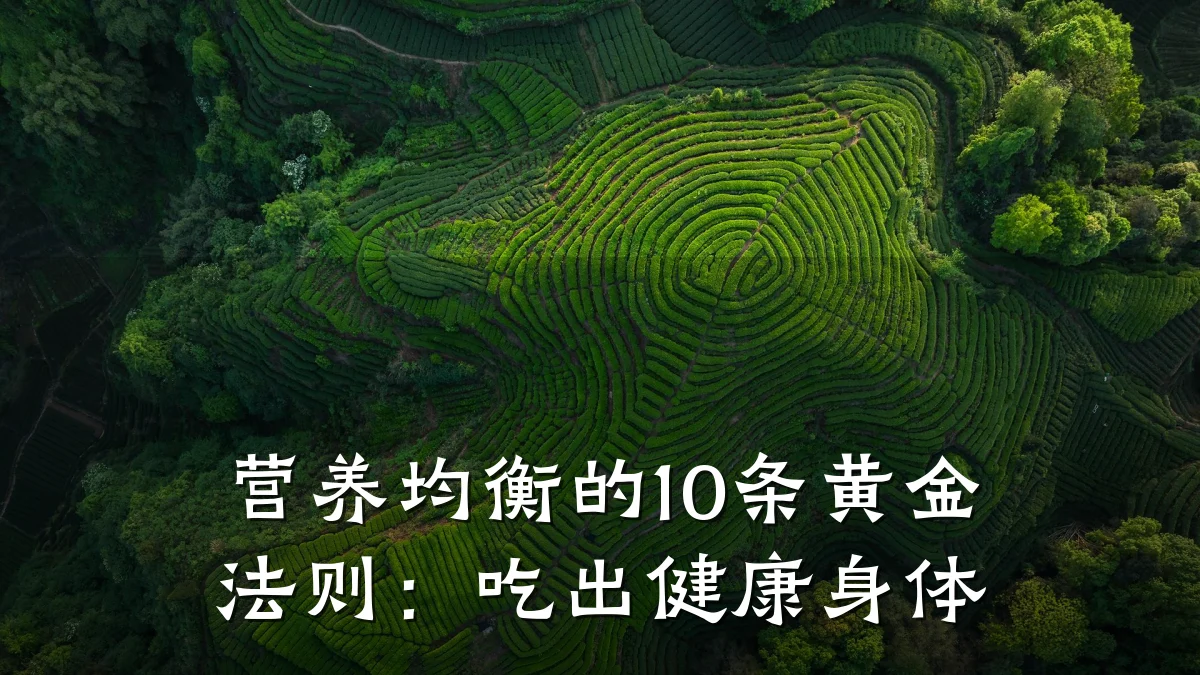 营养均衡的10条黄金法则:吃出健康身体