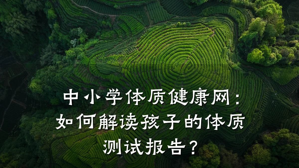 中小学体质健康网:如何解读孩子的体质测试报告?