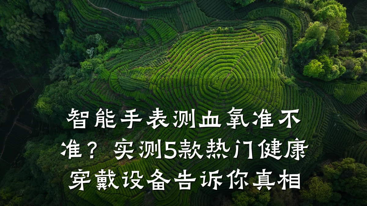 智能手表测血氧准不准?实测5款热门健康穿戴设备告诉你真相