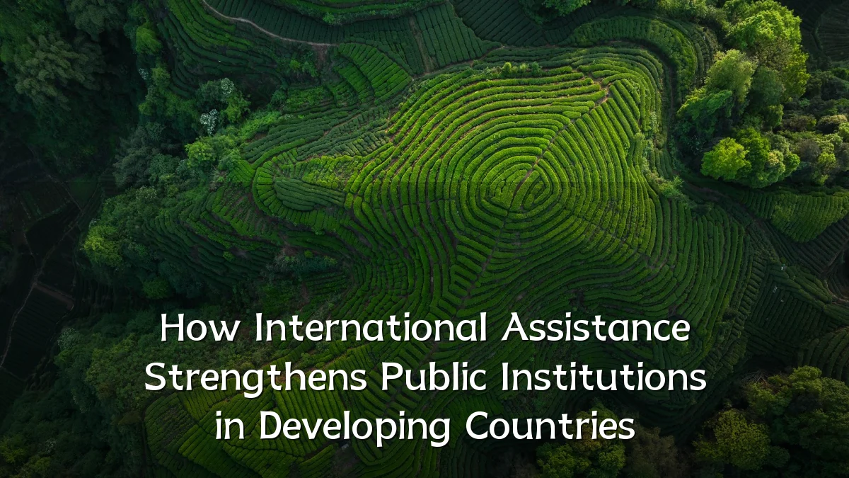 How International Assistance Strengthens Public Institutions in Developing Countries