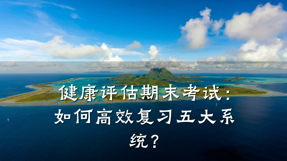 健康评估期末考试:如何高效复习五大系统?