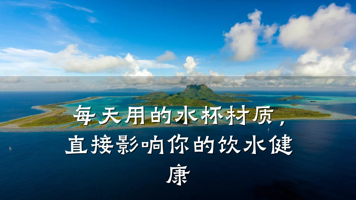 每天用的水杯材质,直接影响你的饮水健康
