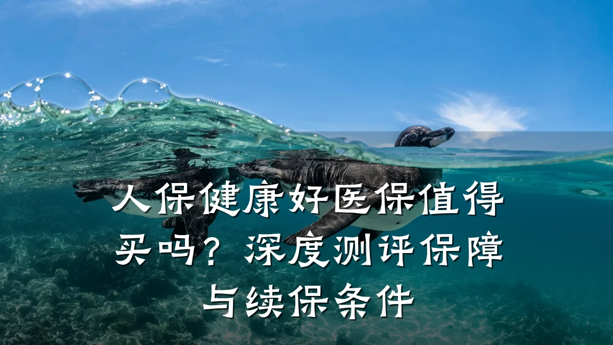人保健康好医保值得买吗?深度测评保障与续保条件