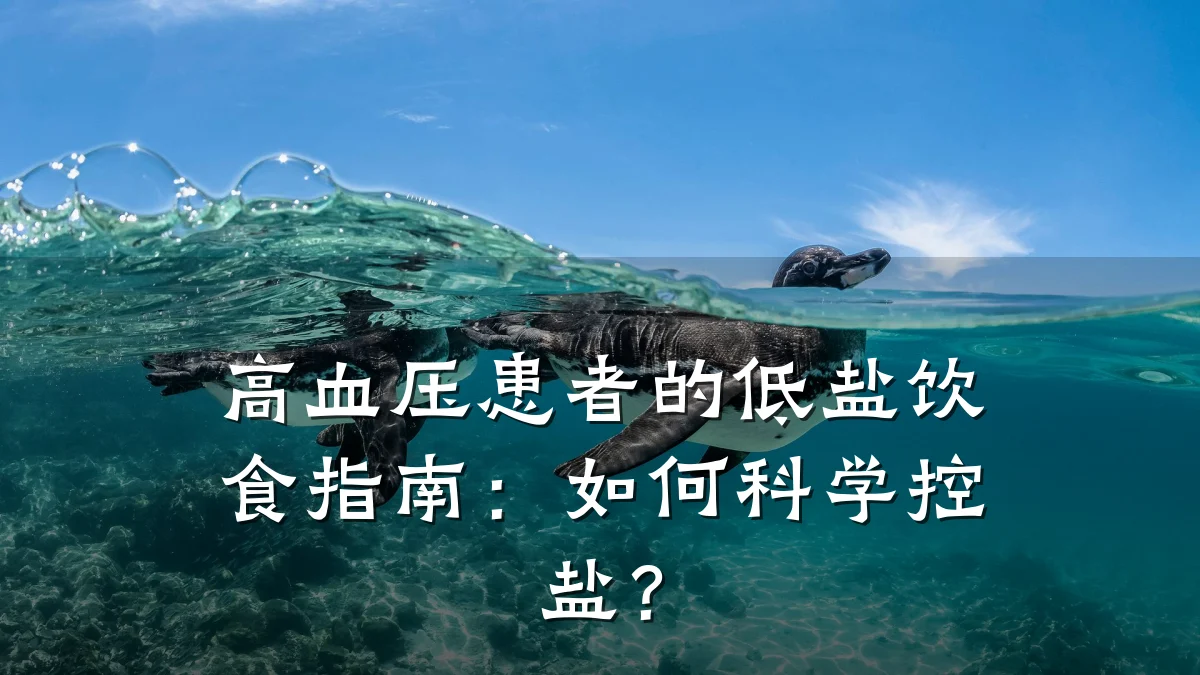 高血压患者的低盐饮食指南:如何科学控盐?