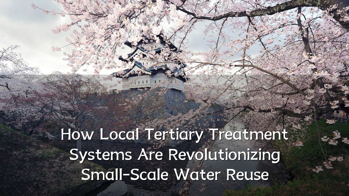 How Local Tertiary Treatment Systems Are Revolutionizing Small-Scale Water Reuse