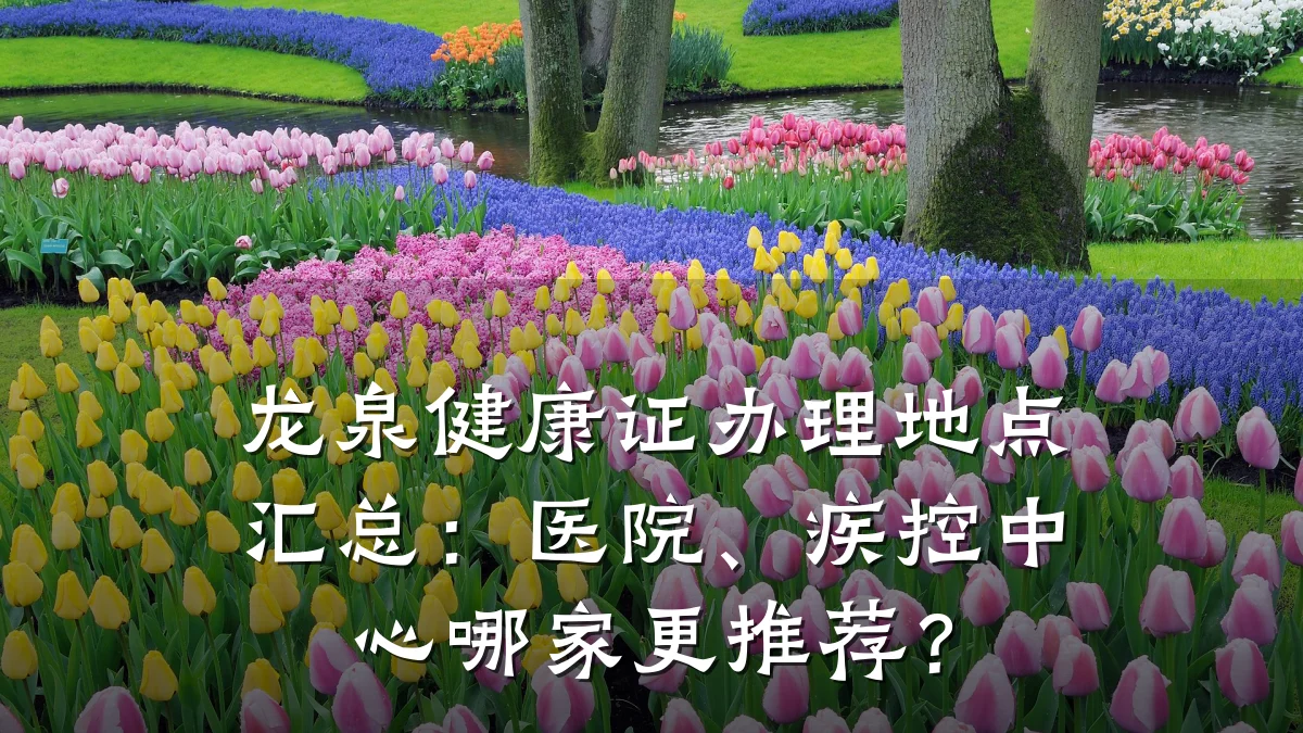 龙泉健康证办理地点汇总:医院、疾控中心哪家更推荐?