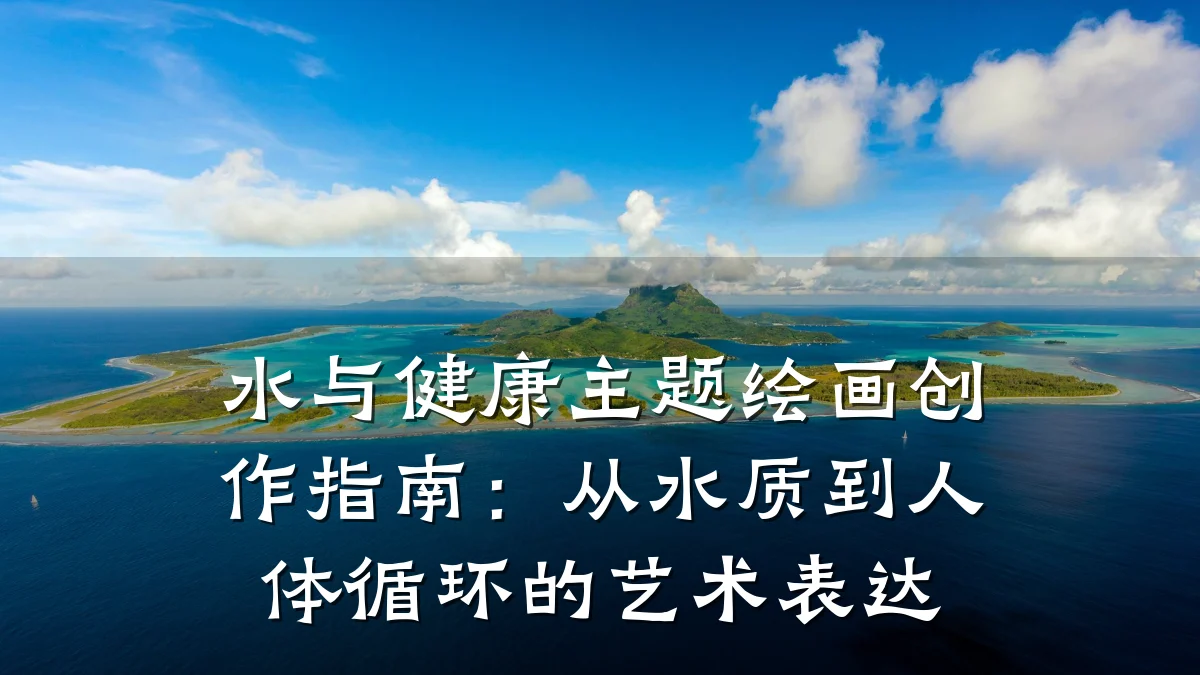 水与健康主题绘画创作指南：从水质到人体循环的艺术表达