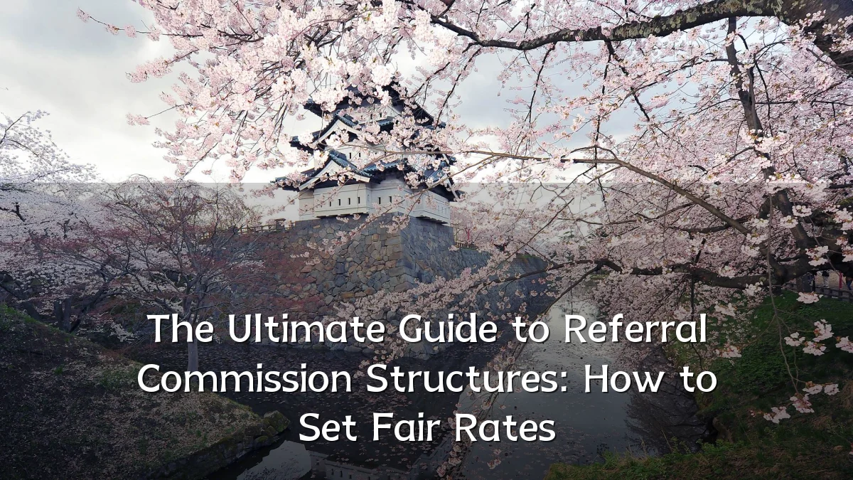 The Ultimate Guide to Referral Commission Structures: How to Set Fair Rates