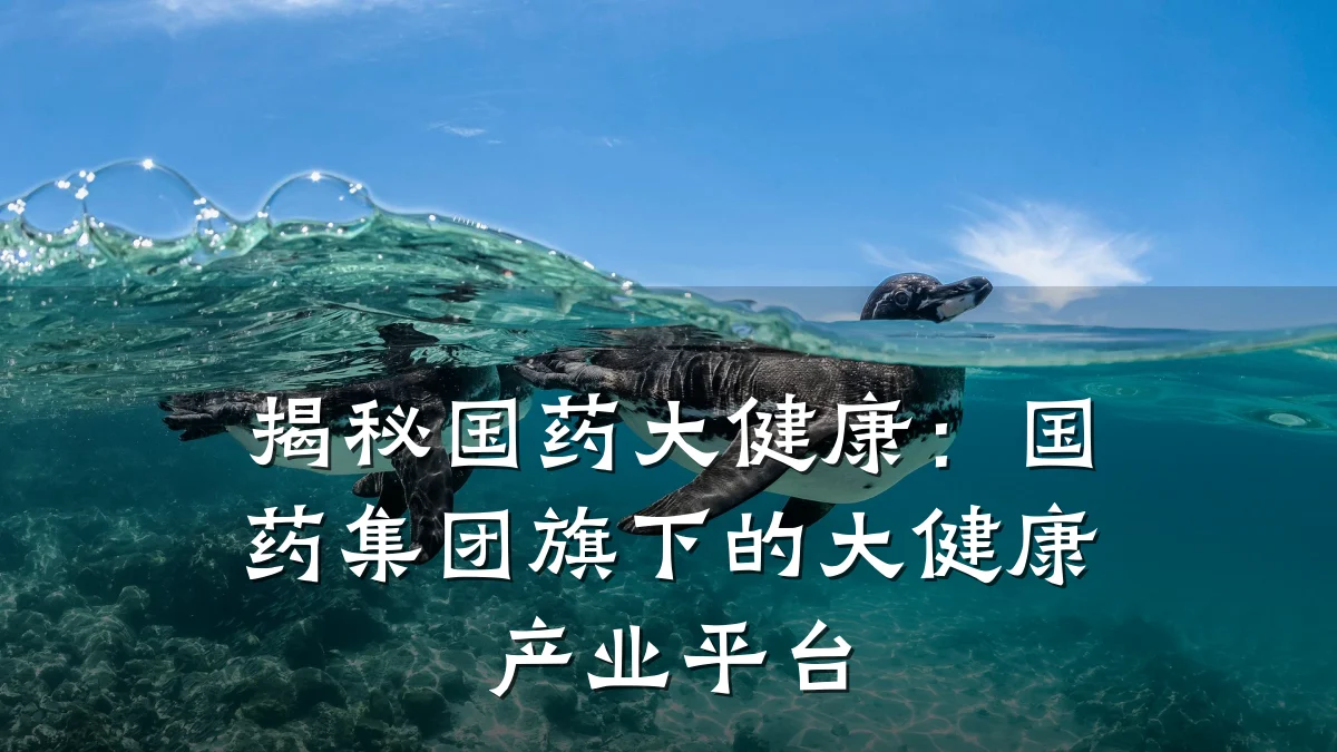 揭秘国药大健康:国药集团旗下的大健康产业平台