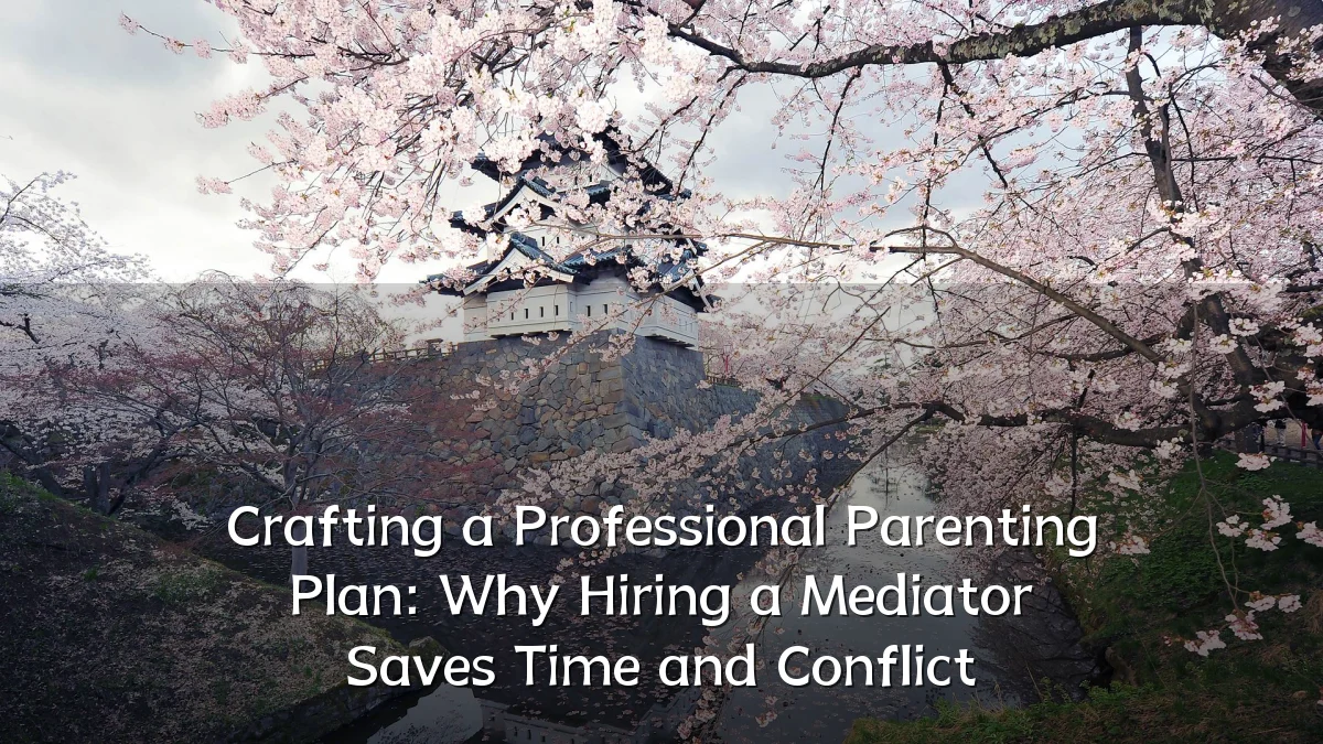 Crafting a Professional Parenting Plan: Why Hiring a Mediator Saves Time and Conflict