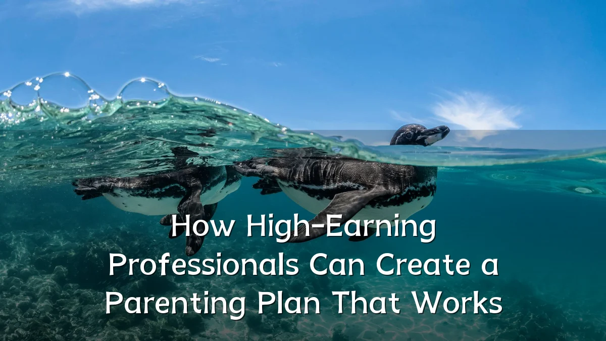How High-Earning Professionals Can Create a Parenting Plan That Works