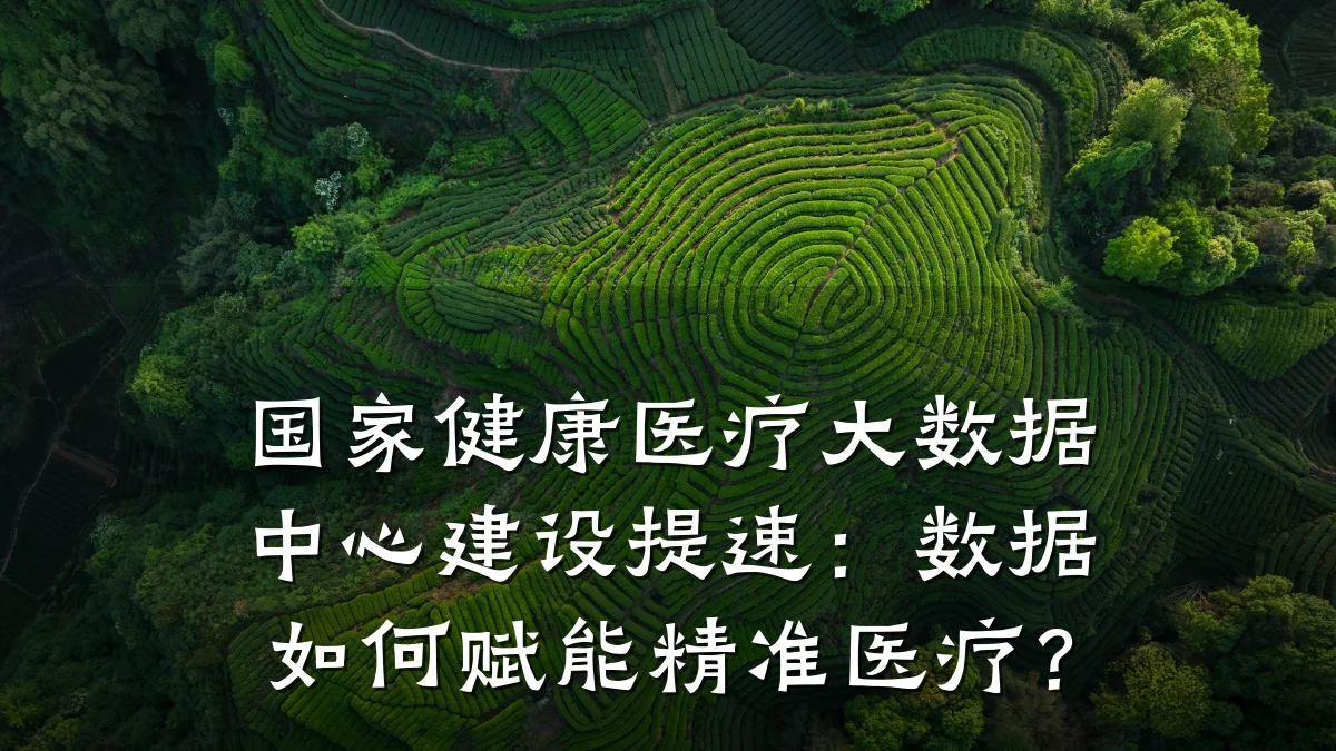 国家健康医疗大数据中心建设提速:数据如何赋能精准医疗?