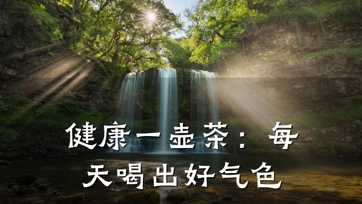 健康一壶茶:每天喝出好气色