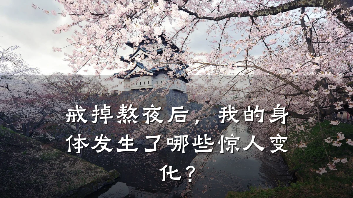 戒掉熬夜后,我的身体发生了哪些惊人变化?
