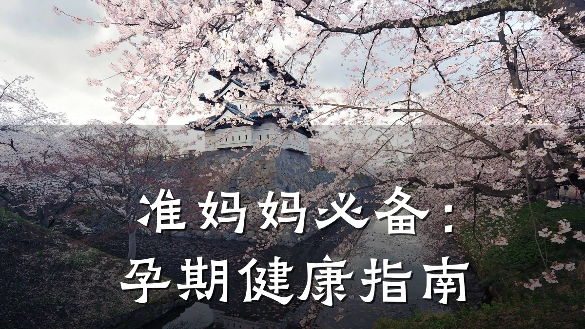 准妈妈必备:孕期健康指南
