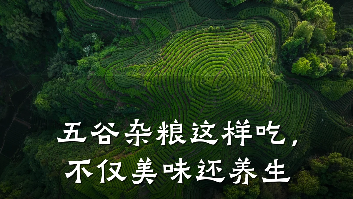 五谷杂粮这样吃,不仅美味还养生