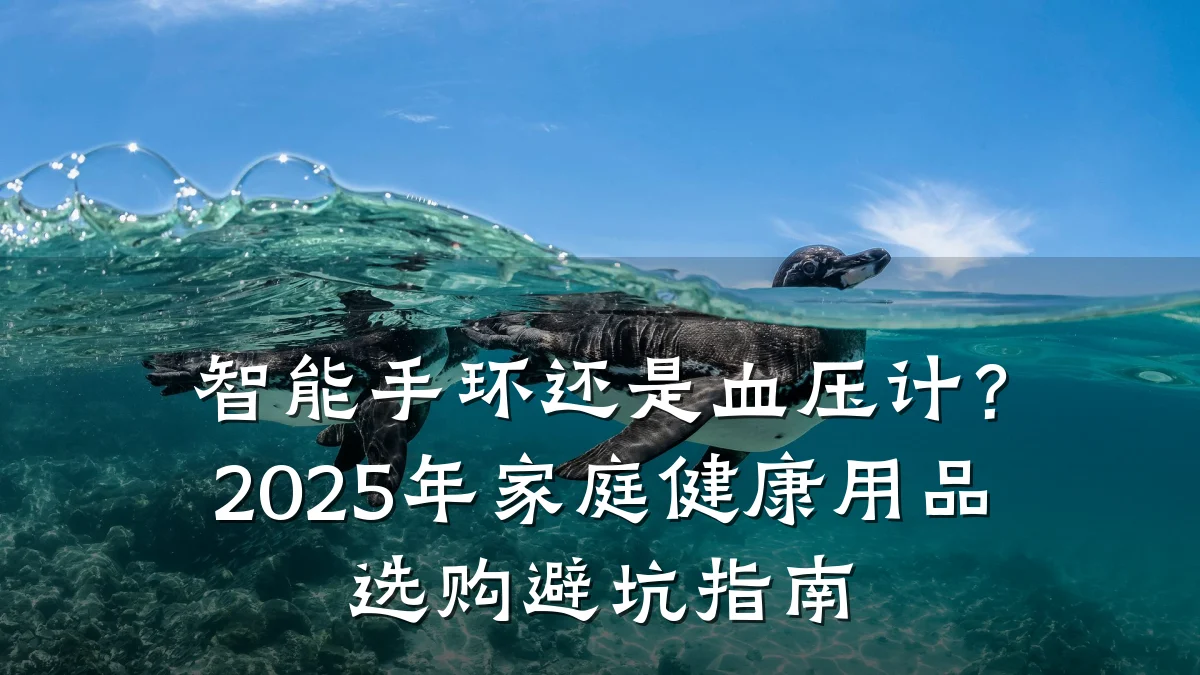 智能手环还是血压计?2025年家庭健康用品选购避坑指南